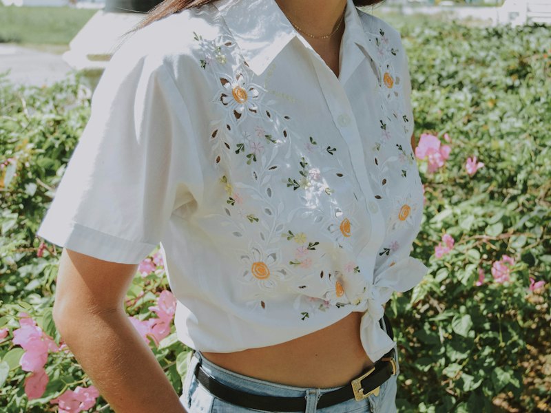 Blusa bordada