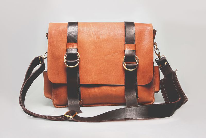 Cartera de cuero